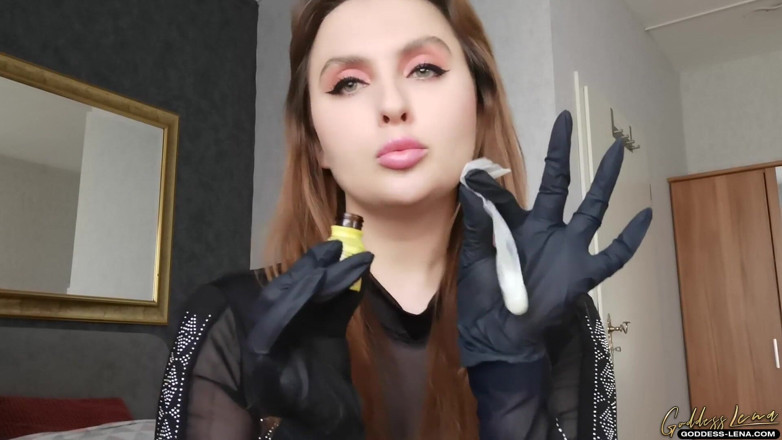 Goddess Lena: Cuckold-spermafresser