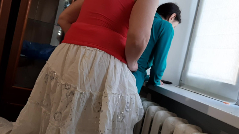 Lesbian-illusion: Duas lésbicas pegas pelo professor