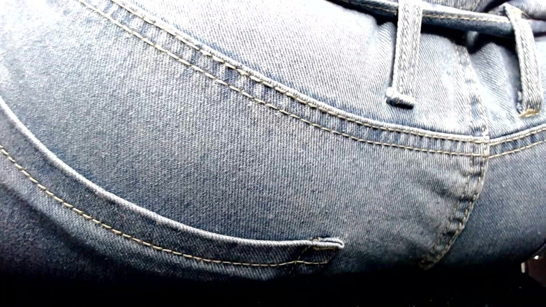 Maeling: Boys Ruined in Jeans Ass-fyxiation with Giant Ass Unknowing
