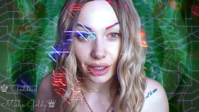 Goddess Misha Goldy: Reprogramare fascinantă a creierului! Declanșatoare ASMR șoptite și fixare a ochilor!