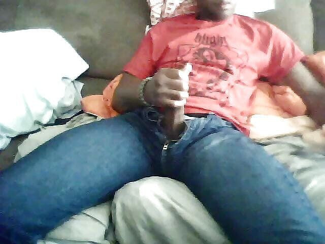 Pharoah Zeus: Couch Masturbation Pt 8 Front View Trying to Cum Good