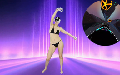 TheoryOfSex: 第4週のパート1 - VRダンスワークアウト。リアクションスキルが良くなってきています。
