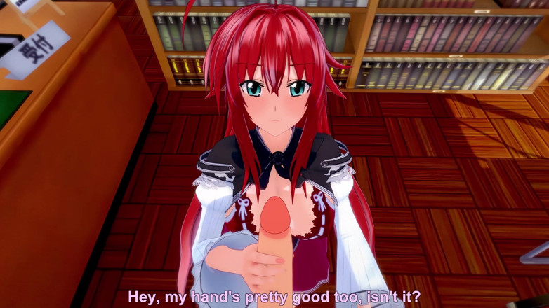 Fantasy king: Rias Sex gremory în bibliotecă - Dxd Ntr Madness Series