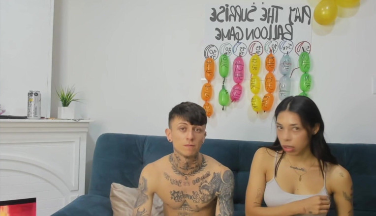 Megan and Max: Couple Sex Dancing and Blowjon in Camera