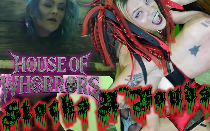 Cyanide Mistress Of Darkness: Stocks N' Bonds - ゴス・ヴァンパイア・トランスレズビアンのBDSMフェティッシュ