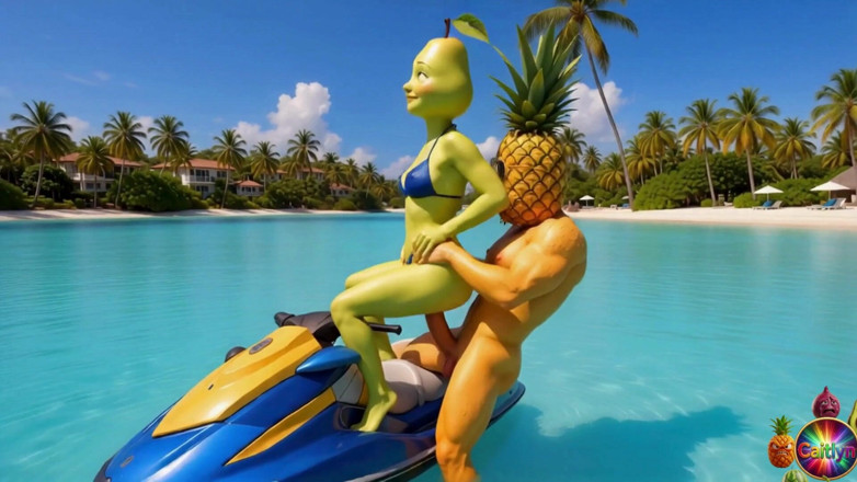 Caitlynvx: Épisode 4 - Une jolie ananas et un gentil avocat partagent de...