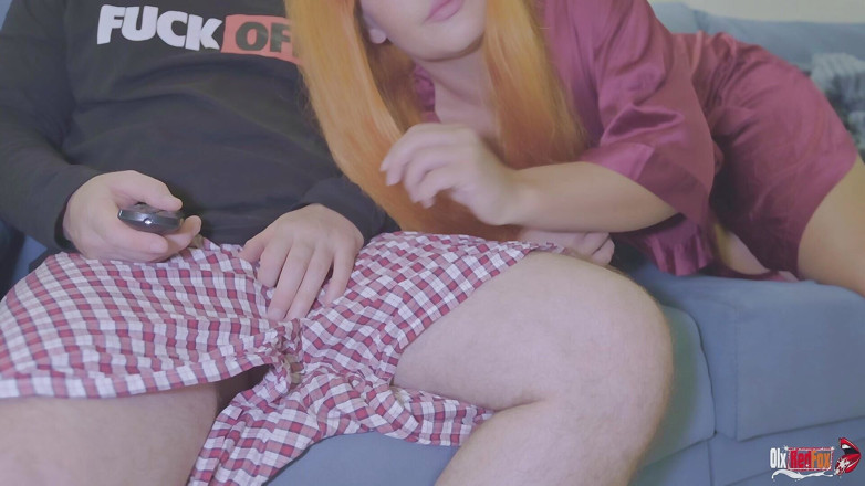 OlxRedFox: Why Stepson Fucks My Mouth? Stepmom Risky Oral Creampie on...