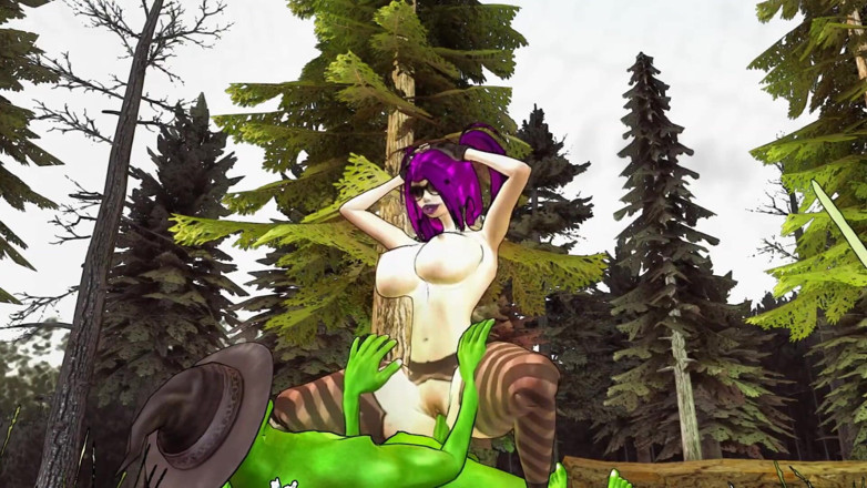 Games looper sex: Kokoro жестко трахнул Ogre Goblin Monster (9 из 11)