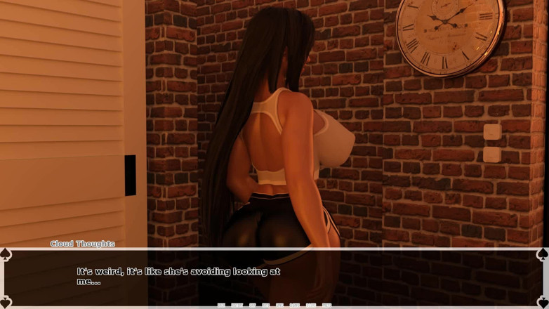 Dirty GamesXxX: Le paradis noir de Tifa : un mec regarde une vidéo...