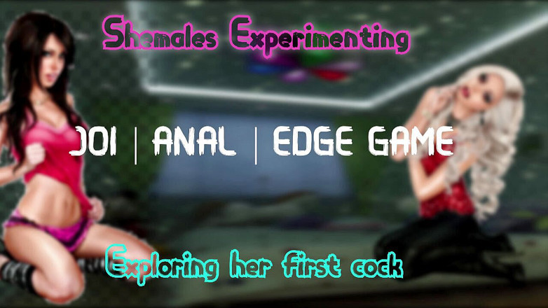 Shemale Domination: AUDIO ONLY - First time shemales experimenting the JOI game