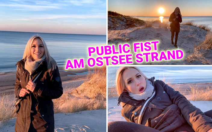 Lisa-Sophie: Un fist in spiaggia