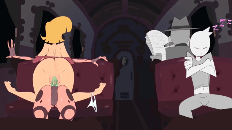 Velvixian 3 Furry: Taro och Suzy har en härlig tågresa