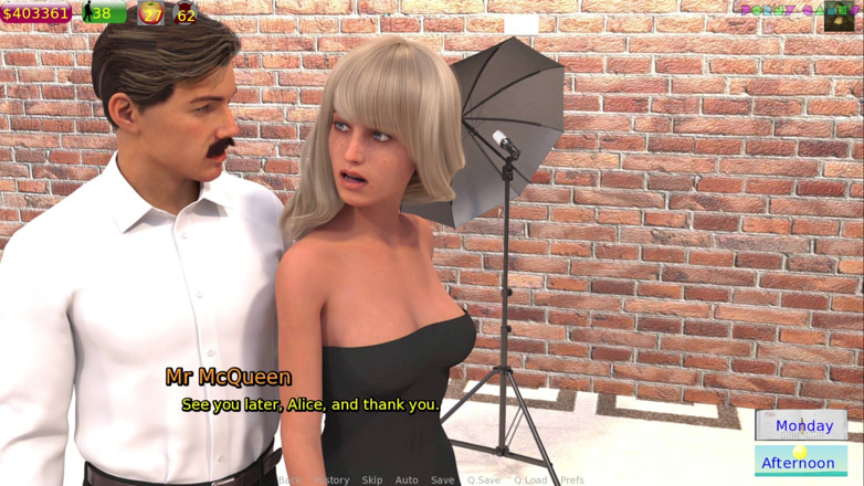 Porny Games: Alice in Wonderland oleh permainan perlahan - satu lagi pertemuan seks...