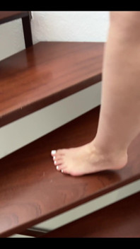First Time White Toenails in My Life