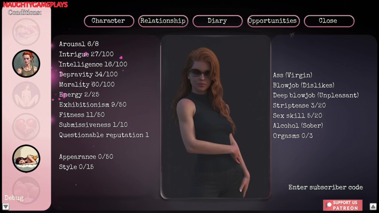 Naughty gameplays: Limites da Moral (parte 16) por Novel-games - Marido Infiel e Esposa
