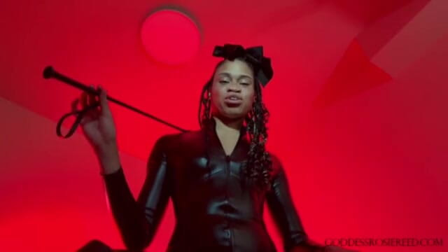 Rosie Reed: Beat Your Balls and Eat It - Ebony Femdom Goddess Rosie...