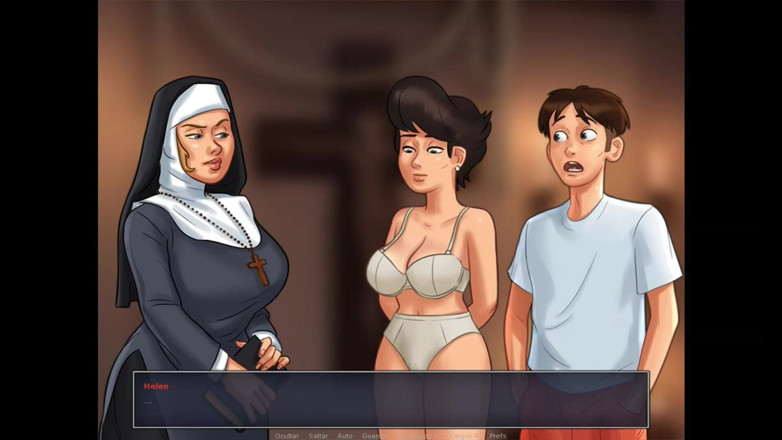 HotSummer117: Summertime Saga Cap 46 - a Lingerie for a Religious MILF
