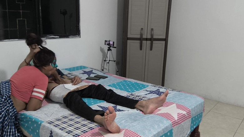 NEGRITA SEXY: Yeni 18 yaşındaki kız arkadaşım büyük kahverengi itaatkar yarağımı yalıyor ve...