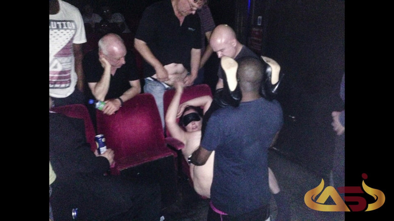 Adventures of Sara Jane: Gangbang creampie MILF buatan sendiri yang bertetek besar