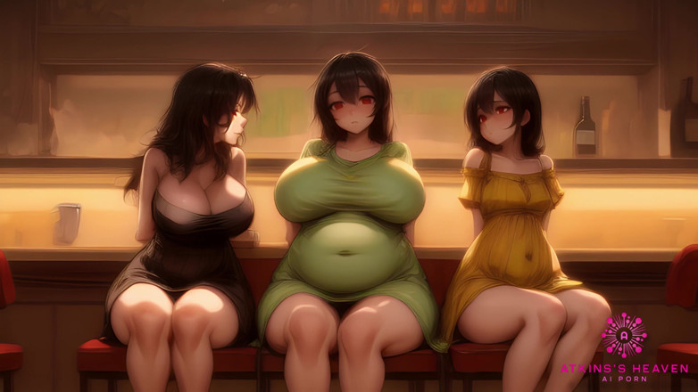 Atkins Heaven: Cewek gemuk dewasa lagi ngidam kontolmu malam ini - ai porn