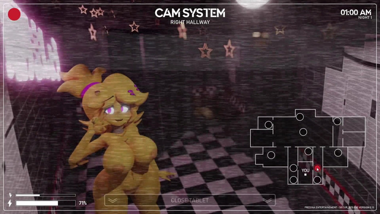 LewdArcade: Five Nights in Anime 3D porn game play [parte 01] jogo de sexo