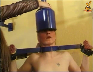 Hardcore slave sex: Máy bay bà già có cổ áo