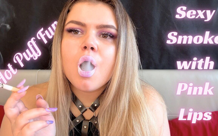 Your fantasy studio: Fumée sexy avec des lèvres roses, plaisir torride