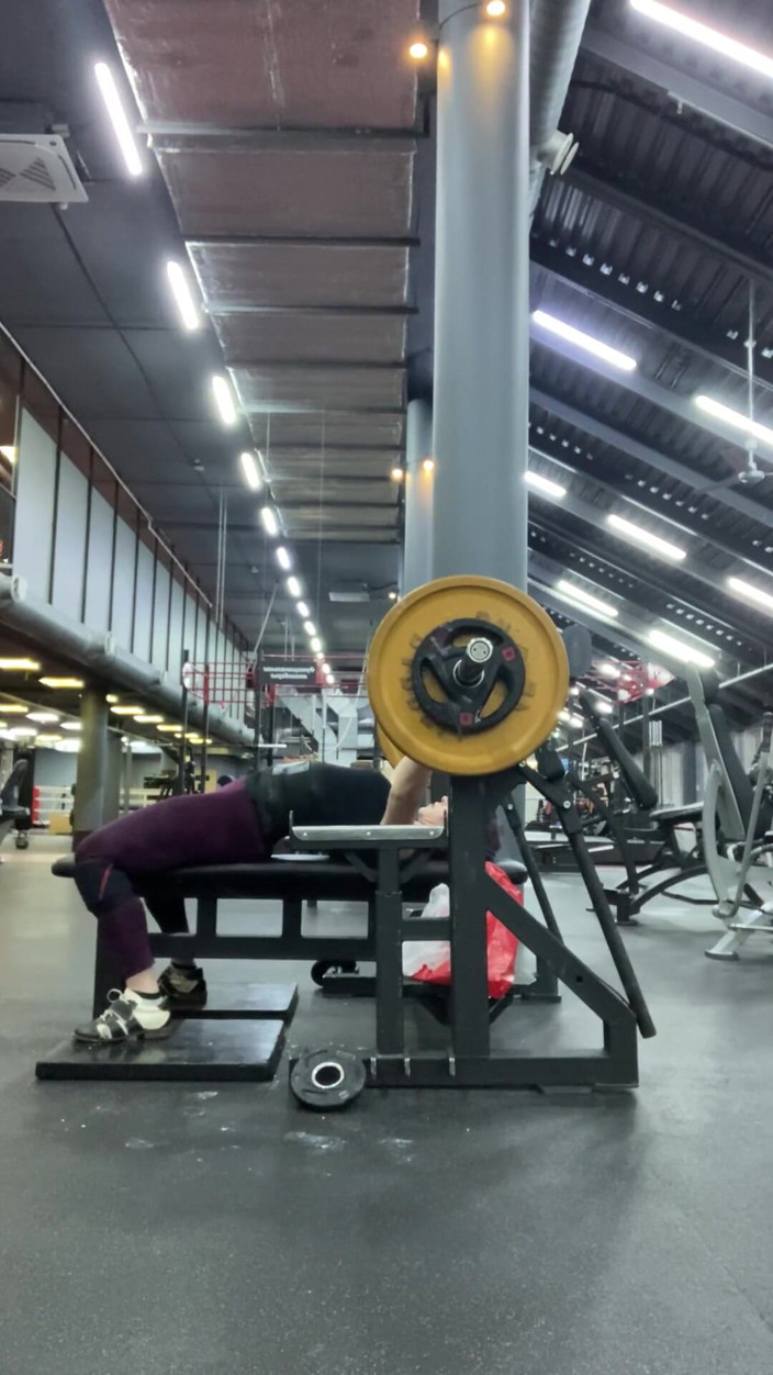 AnnaFit: Můj benchpress
