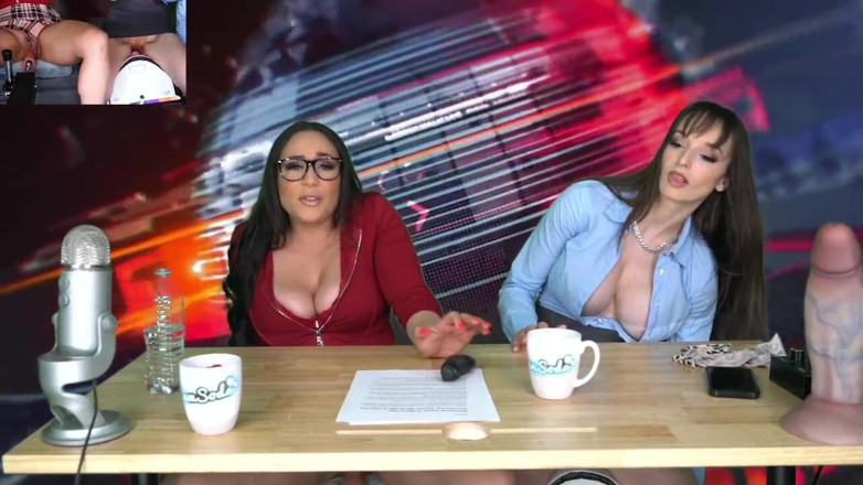 CamSoda: Wielkie cycki milf Carmela Clutch i Lexi Luna Orgazm podczas...
