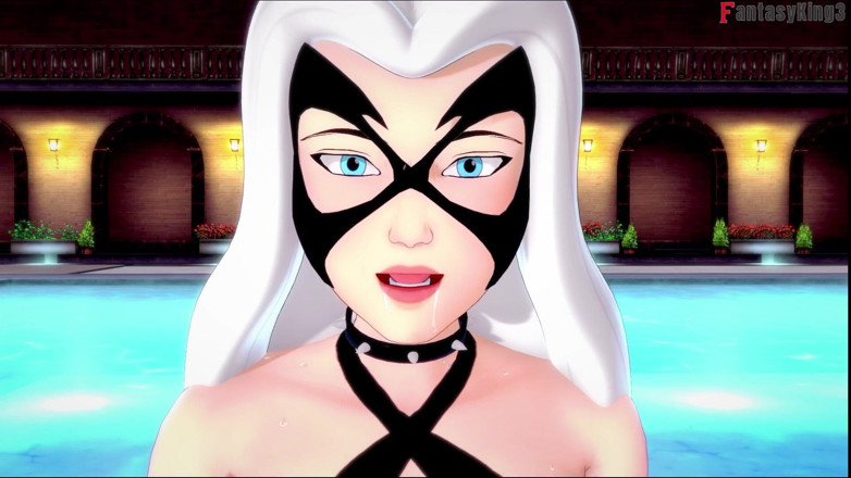 Fantasy king: Felicia Hardy (kot) bikini POV sex - Marvel