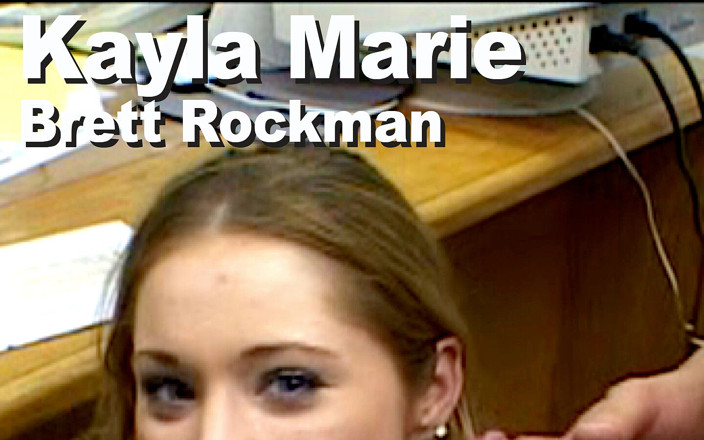 Edge Interactive Publishing: Kayla Marie और Brett Rockman कॉलेजगर्ल चेहरे पर वीर्य चूसती है