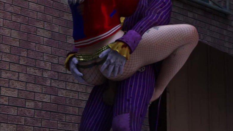 Sassy comics: Le Joker baise Harley Quinn dans dirty alley way