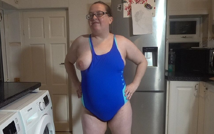 Littlevixen: Costume da bagno blu sexy