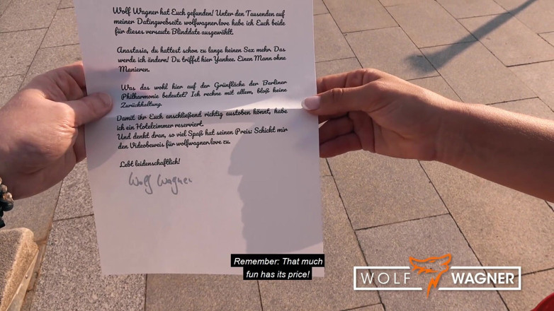 Wolf Wagner.love: Hete nimf Anastasia laat zijn lul ontploffen! WOLF WAGNER