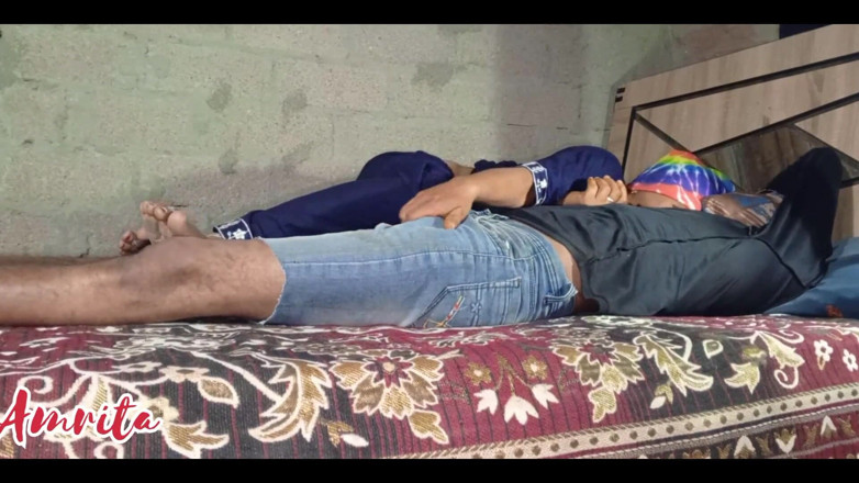 Amrita: Bhabhi Was Fucked Hard at Night in House with Hindi...