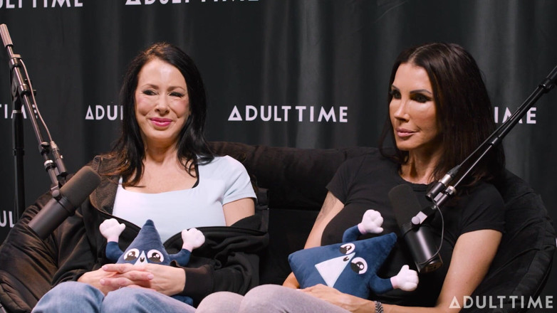 Adult Time Podcast: Shay Památky &amp; Reagan Foxx: Dvojčata, milf boom, &amp; nech mě too | čas...