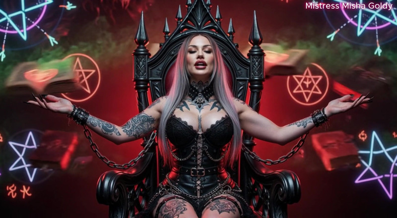 Goddess Misha Goldy: La escoria infernal arruinando tu alma