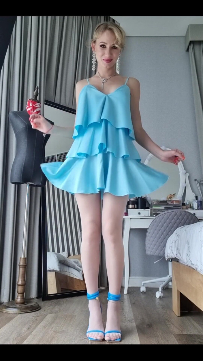 Angel The Dreamgirl: Abito blu