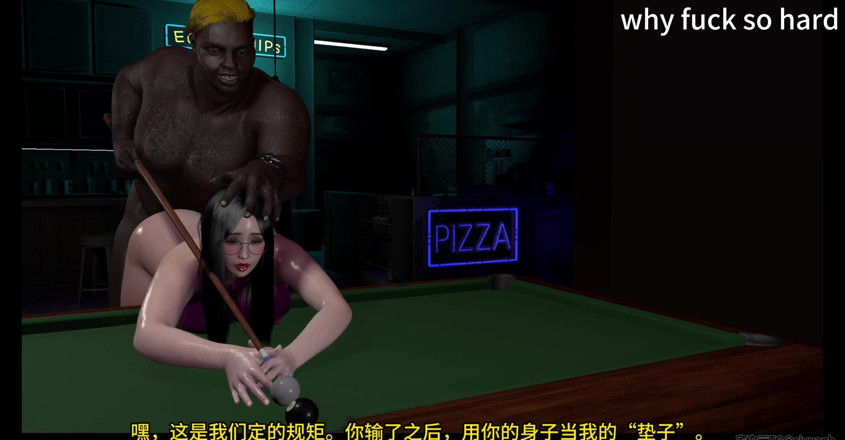 Why fuck so hard: 3D BBW het asiatisk slampa fusk med BBC