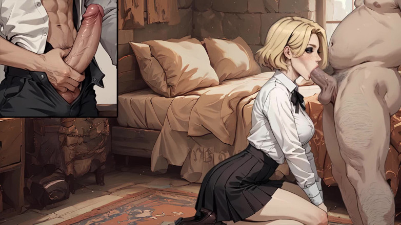 Dirty GamesXxX: College of Mysteria: il fidanzato si masturba e guarda la...