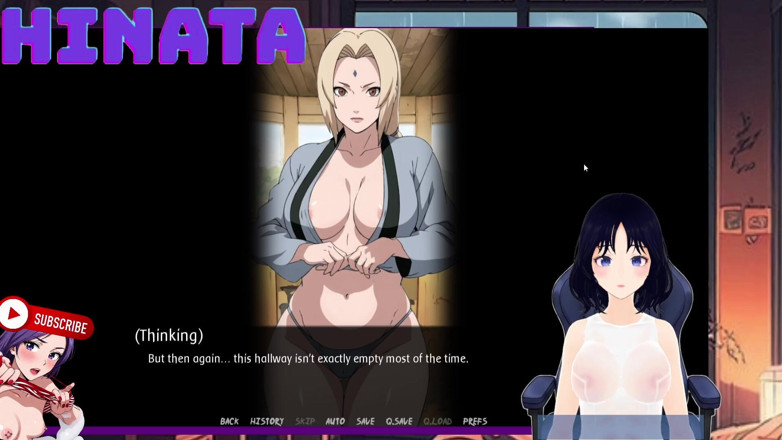 Hinata Queen: Shinbi Secrets část 9. Špehuji Tsunade v její kanceláři