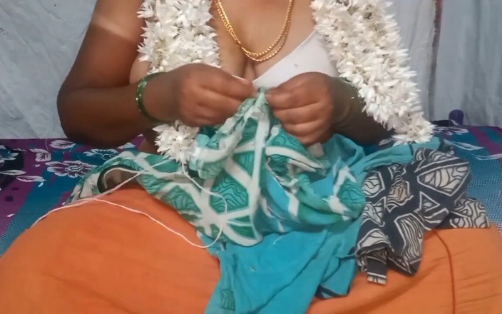 Priyanka314: Tamil huisvrouw hete romantische seks in de slaapkamer