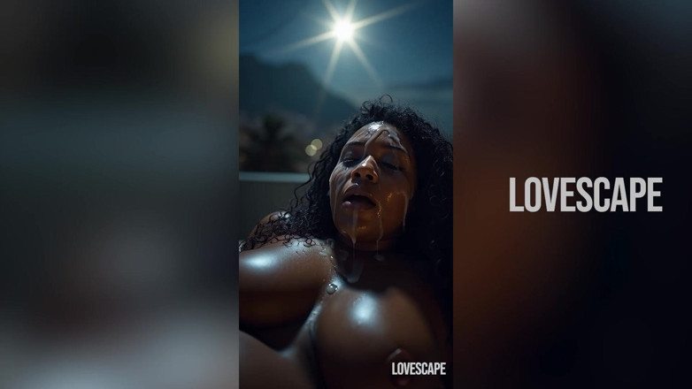 Lovescape: Hebanowy ekshibicjonista wiercił ostro w bloku