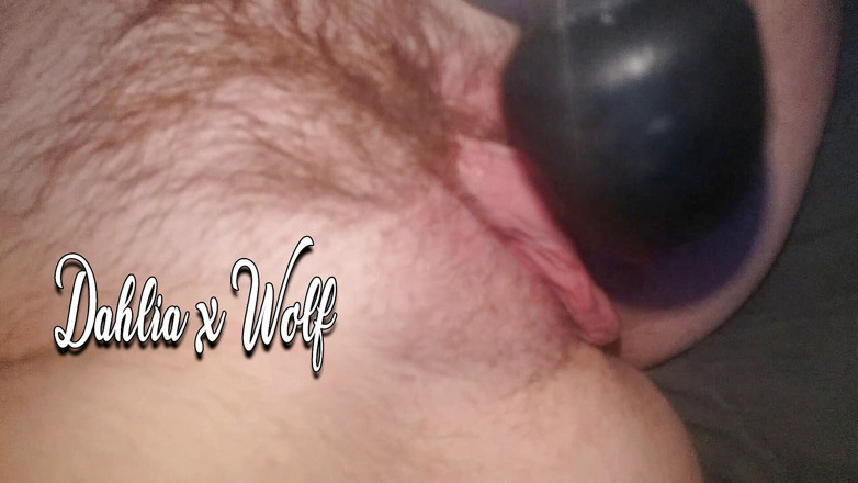 Dahlia Wolf: Orgasmes avec une chatte poilue