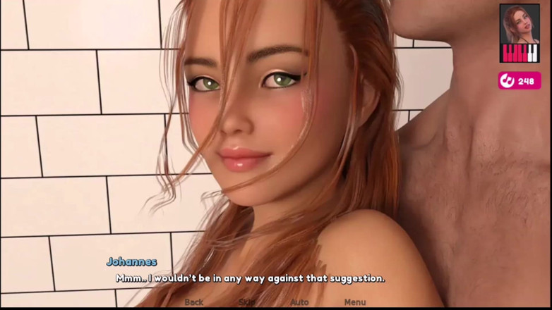 Johannes Gaming: Melody n° 32 - Melody et Johannes prennent une douche ensemble et...