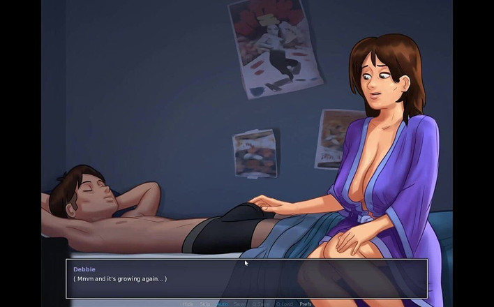 Erotic Krisso: Summer Time saga - chodne laayak mammi debbie ki kamsin larke...