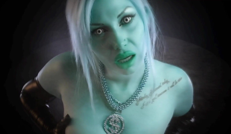 Goddess Misha Goldy: Renunciation of the false god! Acceptance of sinful faith - Goldycism!...