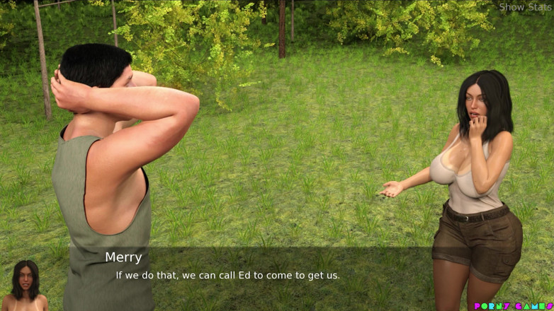 Porny Games: Proyecto esposa caliente - desnuda al aire libre, sin tu marido (93)