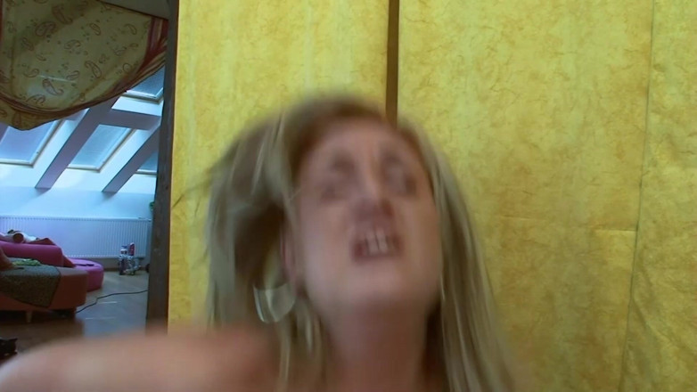DARVASEX: Hot Teenies Scene 3 - Freckled Busty Blonde Teen Fucked with Dildo...