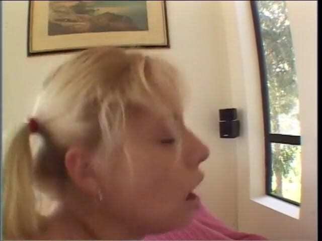 Dangerous Teens: Blonde teen with pig tails sucks and fucks